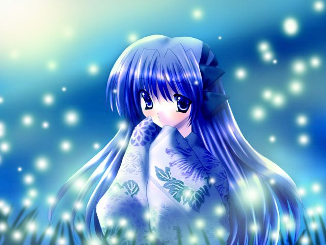 صور بنات انمي Blue_wishes