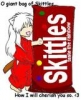 InuYasha meets a giant bag of Skittles.jpg